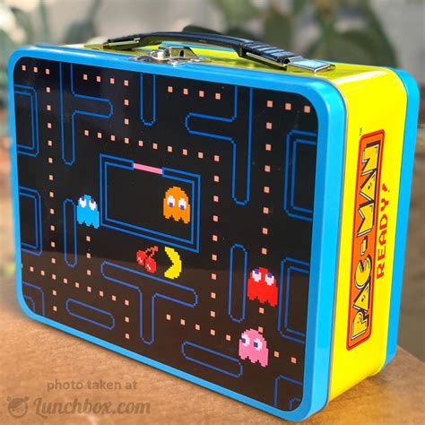 how much is a metal pac man lunch box worth|Pac Man Metal Lunch Box .